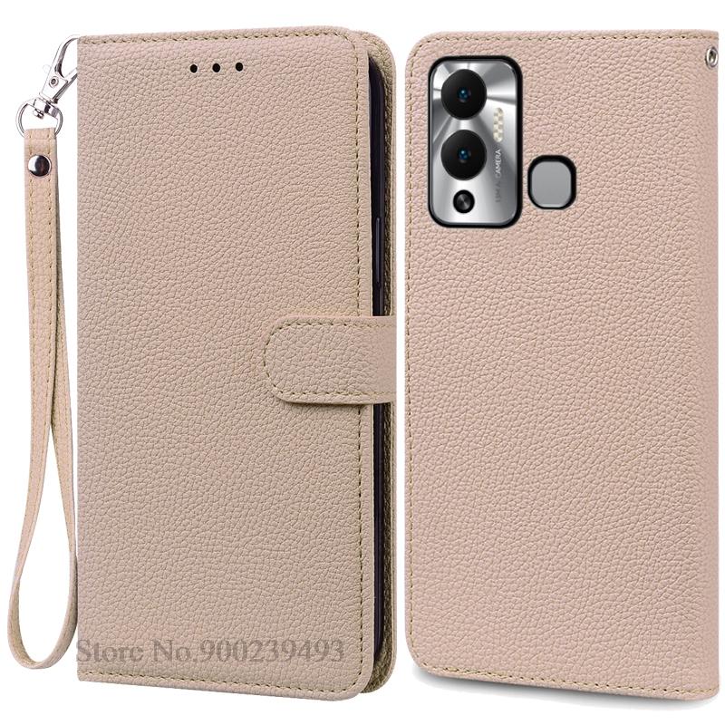 For Infinix Hot 12 Play Case Wallet Leather Flip Cover For Infinix Hot 12 Play NFC Case X6816C X6816 X6816D Cover Coque Fundas