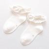 Весенне-летние детские носки, милые кружевные носки с цветочными бантами, носки для новорожденных девочек, хлопковые носки принцессы для девочек, носки для маленьких девочек, вещи