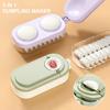 Dumpling Skin Maker Press Manual Dumplings Modeling Maker Dough Pressure Mould Machine Pressing Tool Mold For Kitchen