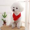 Cute Puppy Kitten Christmas Scarf S/M/L Winter Dog Scarf Pet Warm Knitted Scarf  Keep Warmth