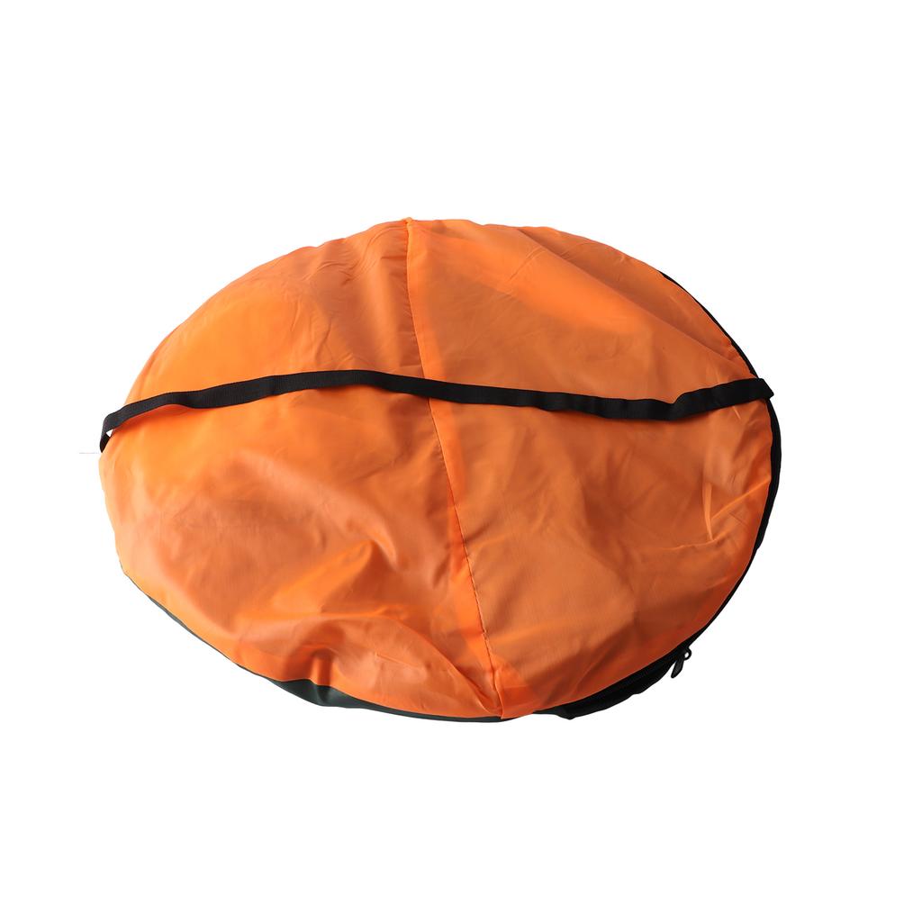 Automatic Setup Tent Large Capacity Waterproof Rainproof Tent for Outdoor Camping Traveling Green and Orange 1‑2 Person