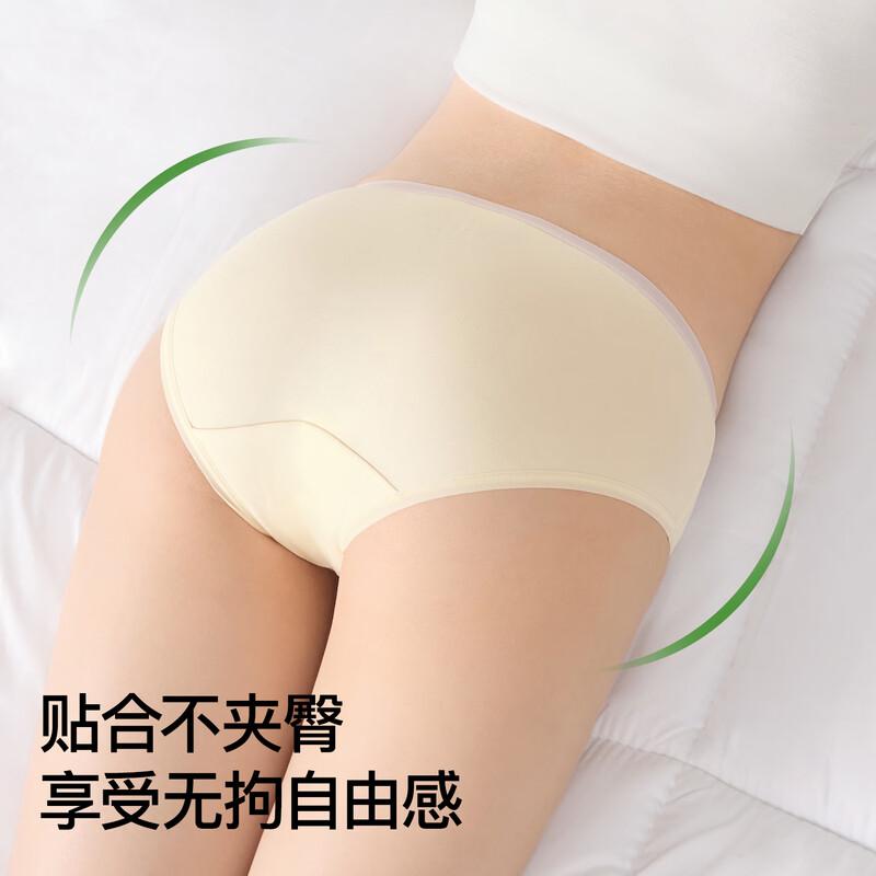 SecretWorld Women's Pure Cotton Mid-Rise Antibacterial Briefs