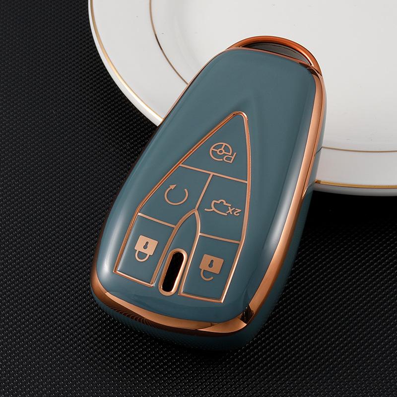3/4/5 Кнопок Пномпень Чехол для ключа-пульта автомобиля Ракушка Брелок Защитная сумка Держатель для Changan CS35 Plus CS55 Plus CS75 Plus 2019 2020