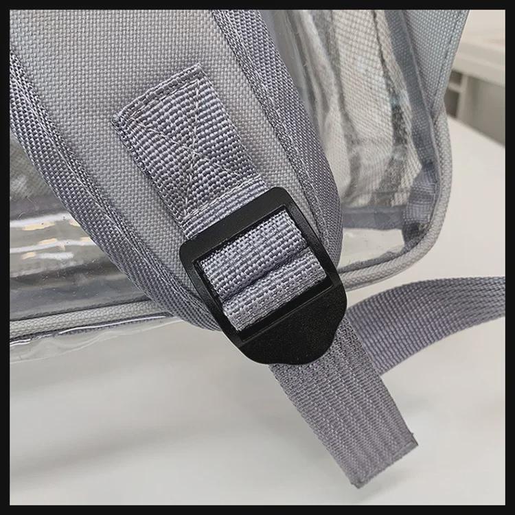 Прозрачный водонепроницаемый школьный рюкзак из ПВХ - большая вместимость, горячая распродажа