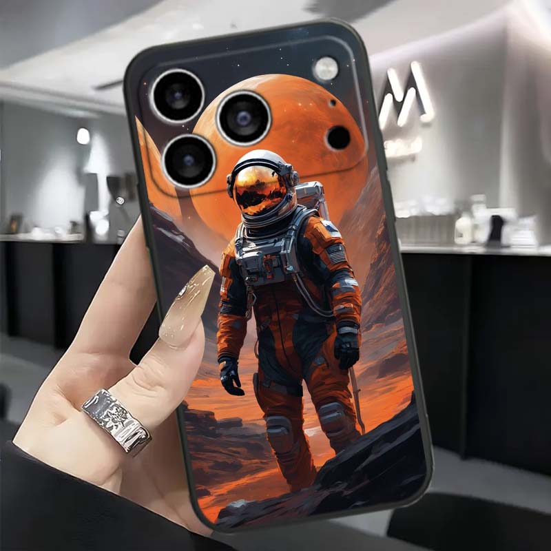 Модель Райдер Крутой Чехол Для Телефона Для Apple iPhone 17 16 16E 15 14 13 12 11 Pro Max Plus Черный Мягкий Силикон