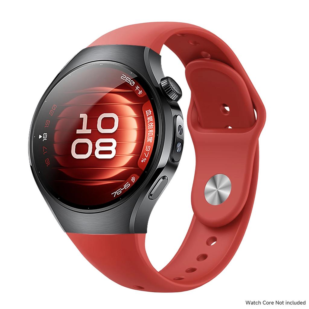 Мягкий силиконовый ремешок для часов для Huawei Watch 5 46 мм, спортивный браслет без зазоров для Huawei Watch 5 42 мм, ремешок для часов