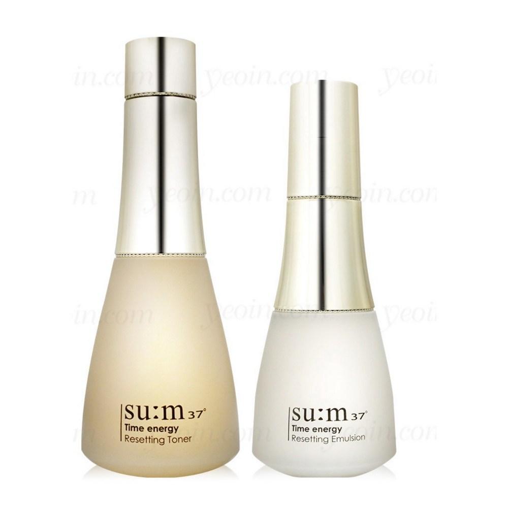 SUM37 Набор из 2-х базовых косметических средств Time Energy Skin Resetting, 1 шт.