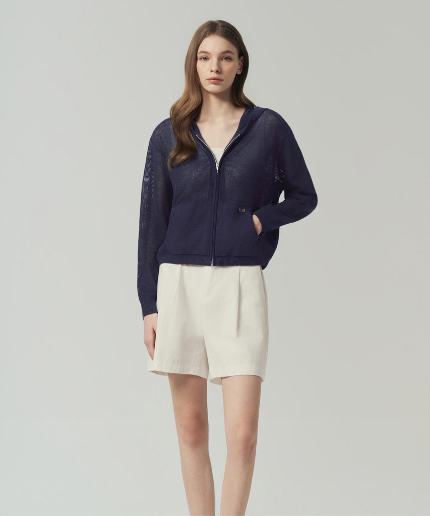 DUVETICA Lanubio (Dark Navy) (Women'S Knit Cardigan)