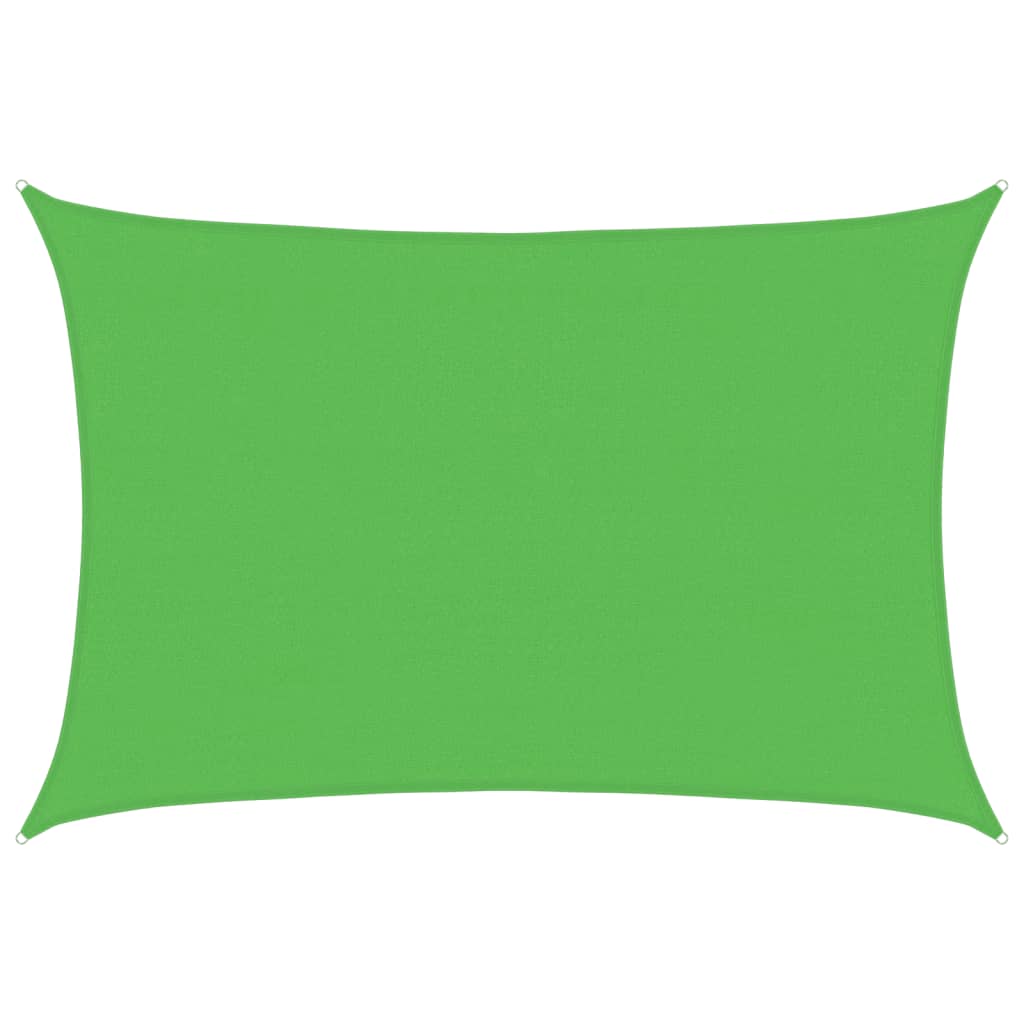 Żagiel Przeciwsłoneczny, 160 G/M², Jasnozielony, 4X5 M, Hdpe