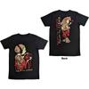 Officially licensed Guns N Roses Paradise City Label Mens Black T Shirt Tee