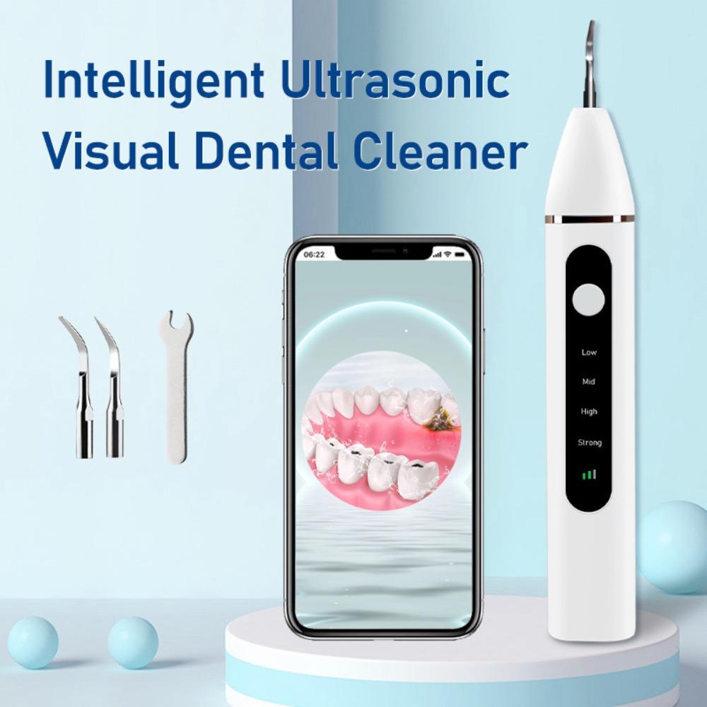 Smart Visual Home Dental Cleaning Instrument Ultrasonic Toothwasher To Remove Teeth And Stone Tartar Tooth Cleaner