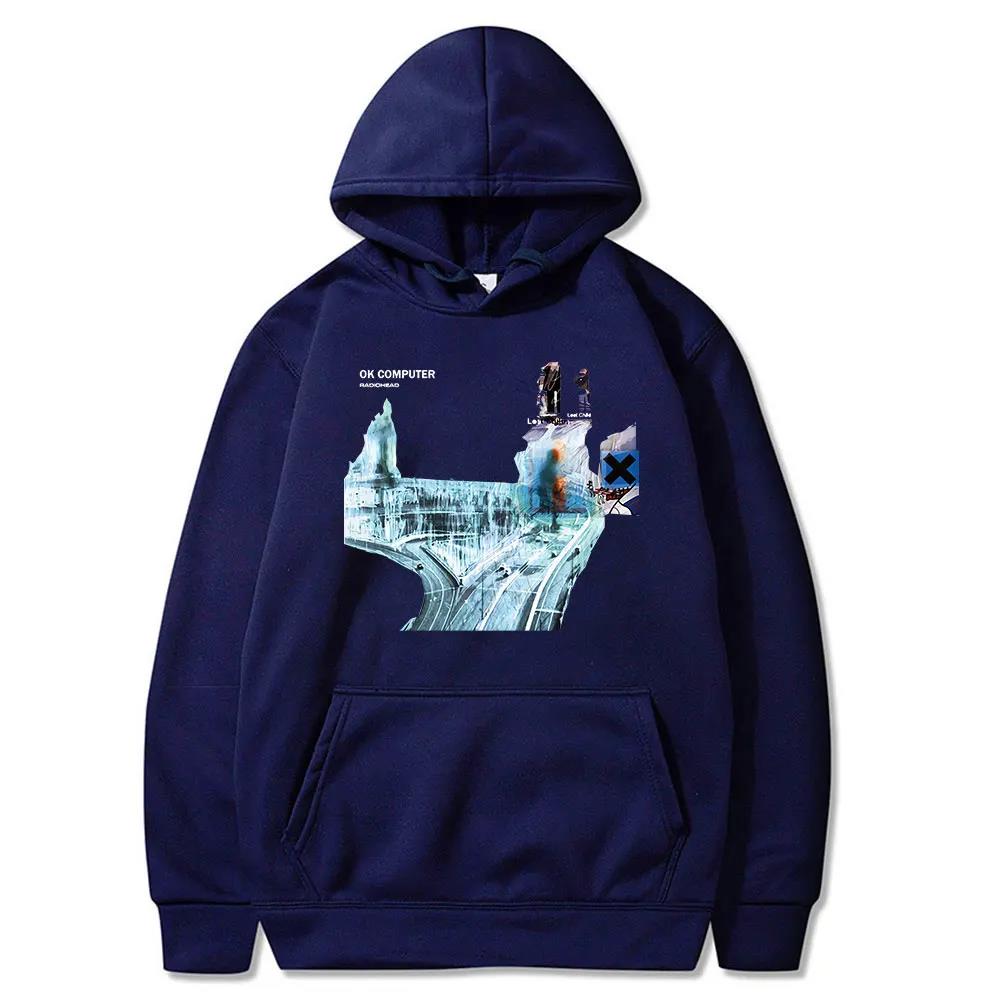 Новый Radiohead Ok Computer CD LP Винил Постер In Rainbows Том Йорк Мода Новый Стиль Популярный Классический Худи Парные Уличная Одежда