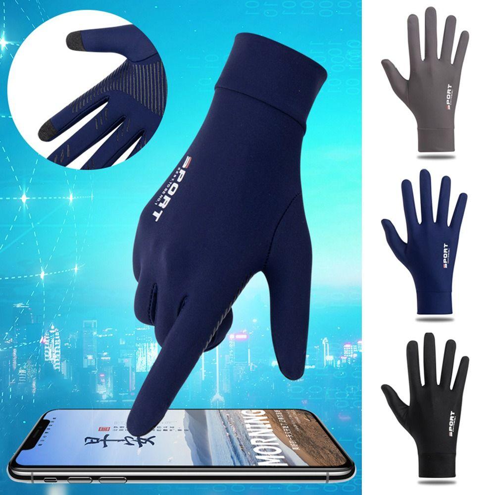 Thin Sunscreen Gloves UV Protection Anti-UV Mittens Summer Sun Protection Gloves Sports