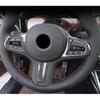 Наклейки на рулевое колесо автомобиля для BMW 3 серии G20 - аксессуары для салона из карбона