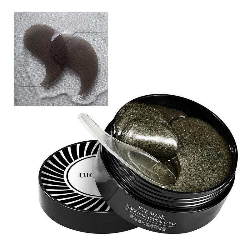 Eye Pearl Crystal Black Clear Mask Firming Antiwrinkle Eye Patches Moisturizing Eye Mask Eye Care Whitening Skin Care Products