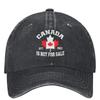 Canada Is Not For Sale EST. 1867 Denim Baseball Cap Tennis Skate Trucker Hat Summer Men Adult Vintage Sun Visors Baseball Caps