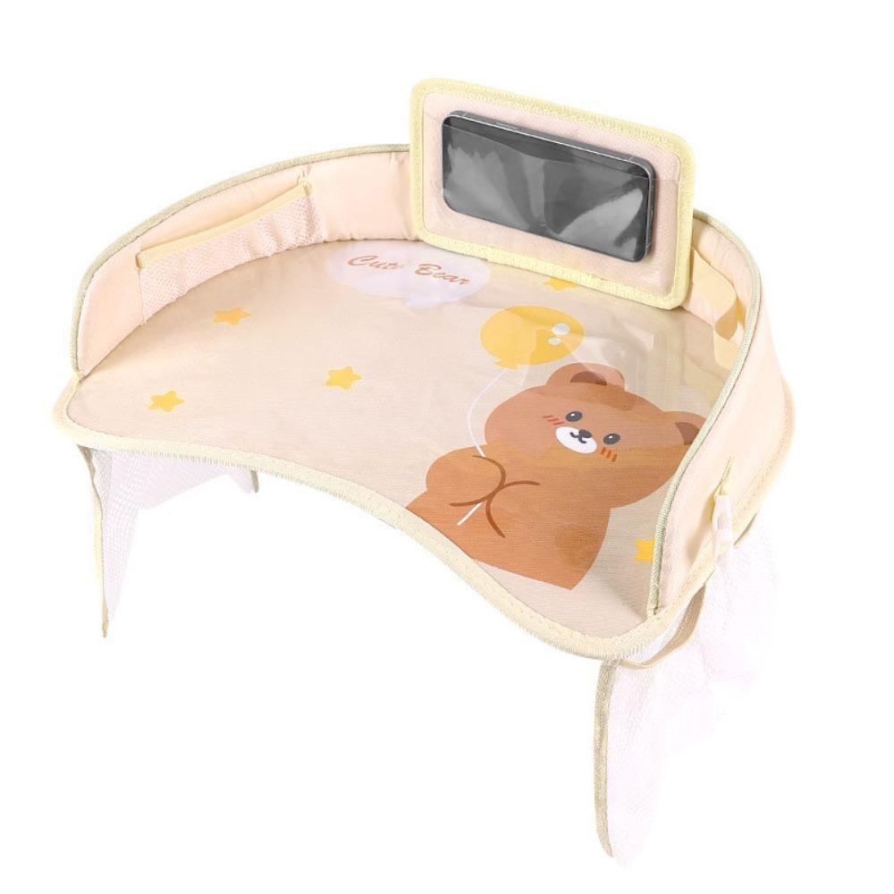 Rabbit Baby Car Seat Tray Cartoon Car Tray Table Universal Kids Toy Holder Desk Toddler