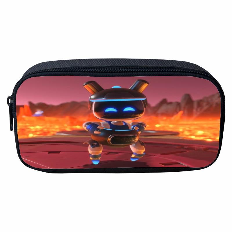 Пенал ASTRO BOT: Мультяшный ящик для хранения детских школьных принадлежностей