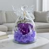 Glass Cover Eternal Flower, Little Angel Eternal Rose, Christmas and Valentine's Day Gift Glass Cover Ornament
