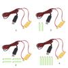 USB To 1.5V 3V 4.5V 6V Dummy Battery Power Cable for LR03 AAA Battery Eliminators for LED Light Radios Toy Clocks