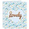 A4 Binder - CMP - Lovely - White - With Rings - 33 Cm Height