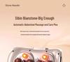 Automatic Bianstone Abdominal Massager with Heat Therapy and Lumbar Support