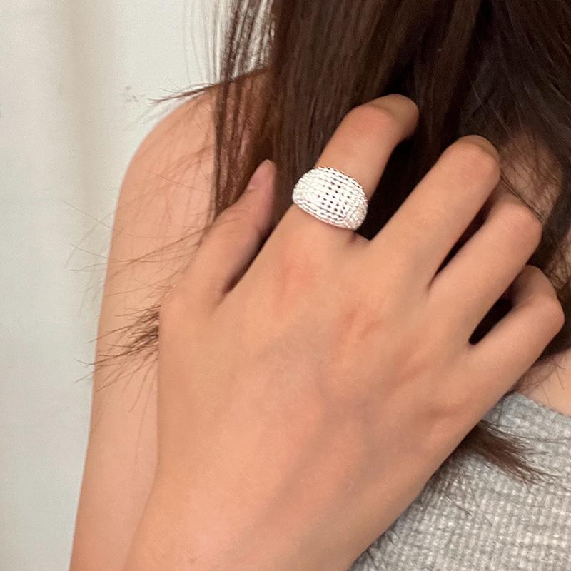 Персонализированные квадратные серьги-гвоздики, женские простые геометрические круглые бусины в стиле Ins