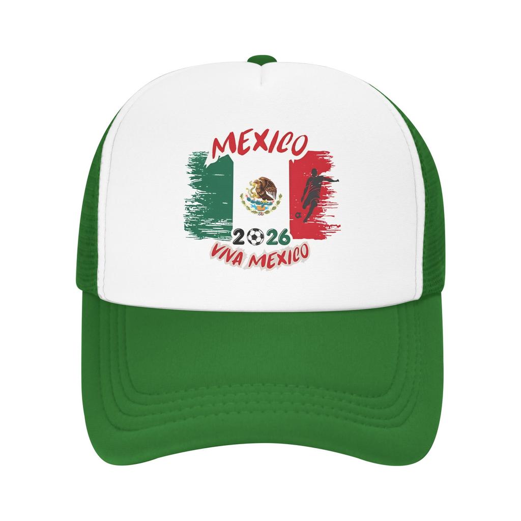Summer Sun Hats Mexico Viva Mxico Shirt Mexican Pride Bold Baseball Cap Fashion Trucker Hat Spring FeUnisex Unisex Snapback Cap