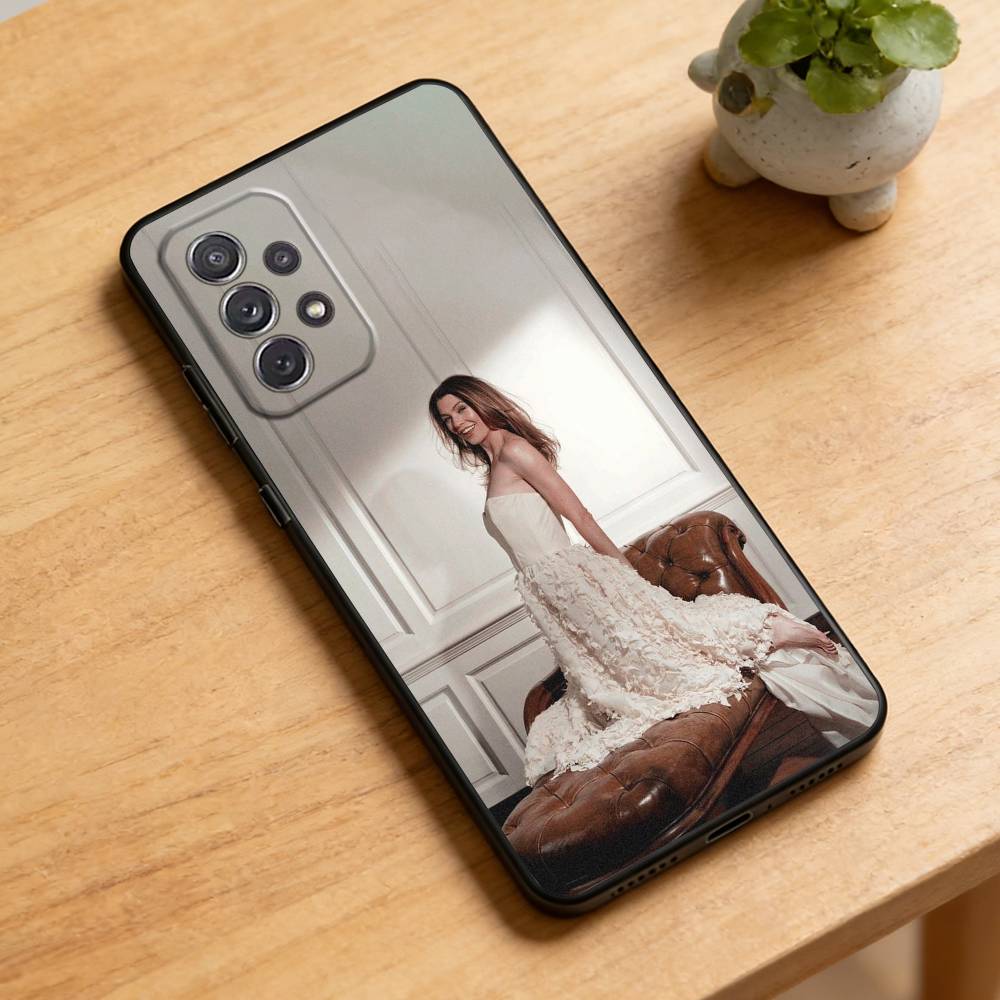 Чехол для телефона E-Ellen P-Pompeo для Samsung Galaxy A73, 21, 22, 32, 71, 53, 52, 51, 80, 5G, мягкий черный