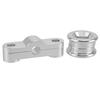 Silver Solid Shifter Stabilizer Linkage Bushing Kit Aluminum Alloy Fit for Acura Integra Honda Civic Del Sol CRX B Series Engine