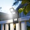 Camping Clamp Lights Solar Motion Sensor Lights Waterproof Outdoor Lights 360° Adjustable Lights Portable Safety Lights