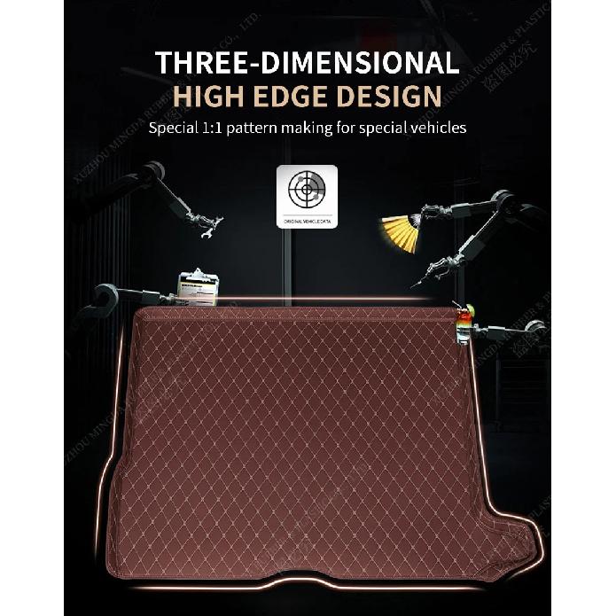 For Mercedes Benz GLA Class H247 2020-2025 24 23 22 21 Car Trunk Mat Non-Slip High Side Boot Rear Cargo Cover Carpet Pad