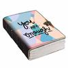 Leather You Are Enough Printed Blank Pages Journal Diary for Personal & Office Use Planner Blank Diary (7 X 5 Inch)