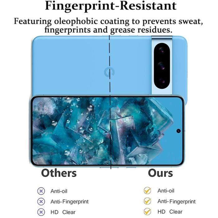 Protection d'écran - Google - Pixel 8 Pro - Verre Trempé - 4 Pièces - Résistant 9H