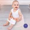 Nocnik Dla Dzieci Antypoślizgowy Z Wyjmowanym Wkładem Stabilny Biało Różowy Sun Baby