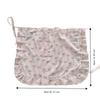 Floral Pattern Kitchen Apron Cotton Baking Apron Elegant Home Apron  Home Use