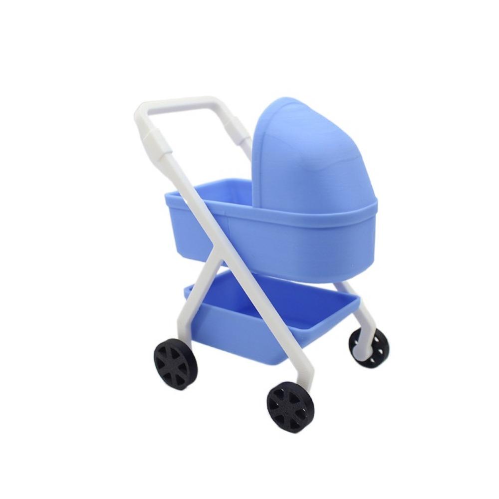 Миниатюра для спальни, Декор сцены с детской коляской, Симуляция детской люльки-коляски, Игра понарошку