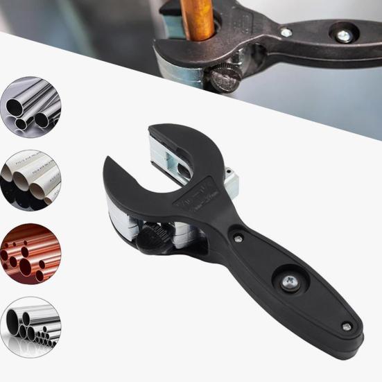 Труборез Высокопрочный Сплав Цинка Храповой Труборез Эргономичная Противоскользящая Рукоятка Портативный Инструмент для Резки Труб