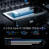 Мини-ПК Intel i7 12700H BOSGAME P2 Мини-ПК 32 ГБ DDR4 3200 МГц ОЗУ 512 ГБ PCIe NVMe SSD Мини-ПК с Windows 11 Pro WiFi 6E Dual LAN экран USB