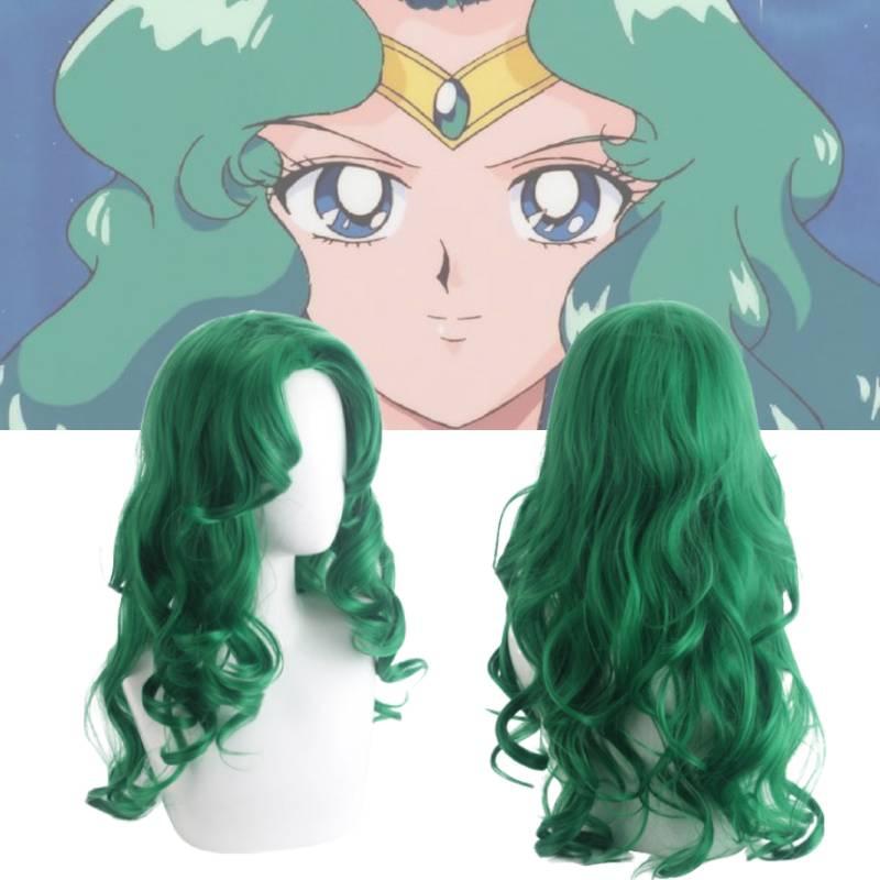Stunning Kaiou Michiru Cosplay Wig Perfect For Anime Conventions And Halloween Parties