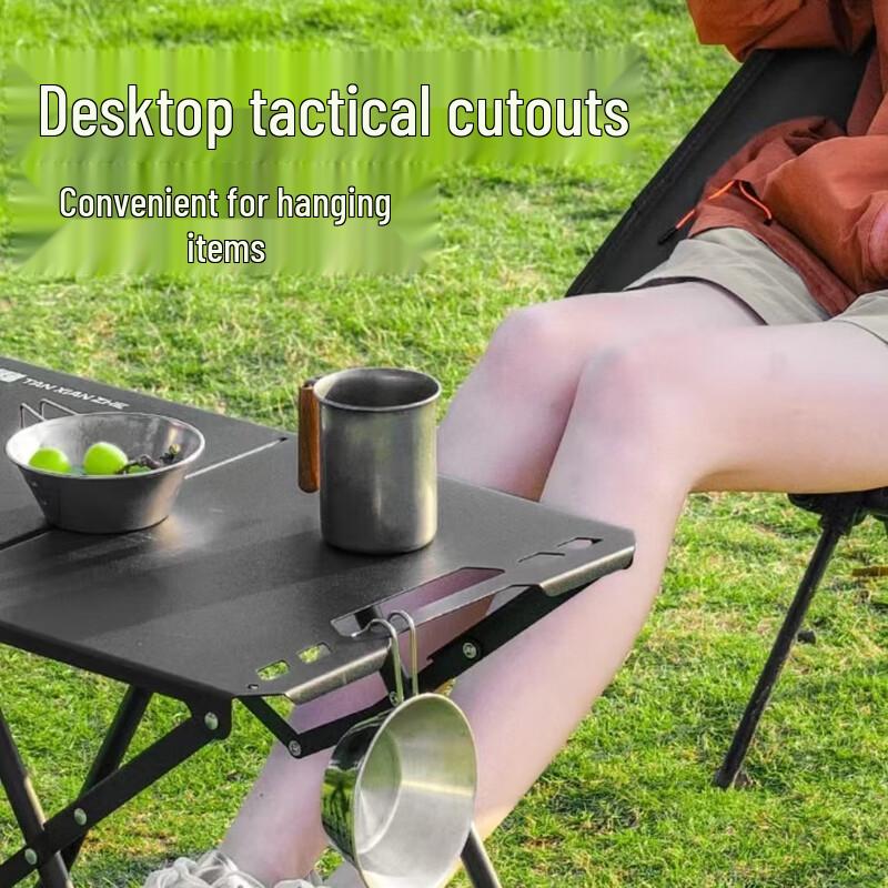 ZISIZ Outdoor Portable Folding Table