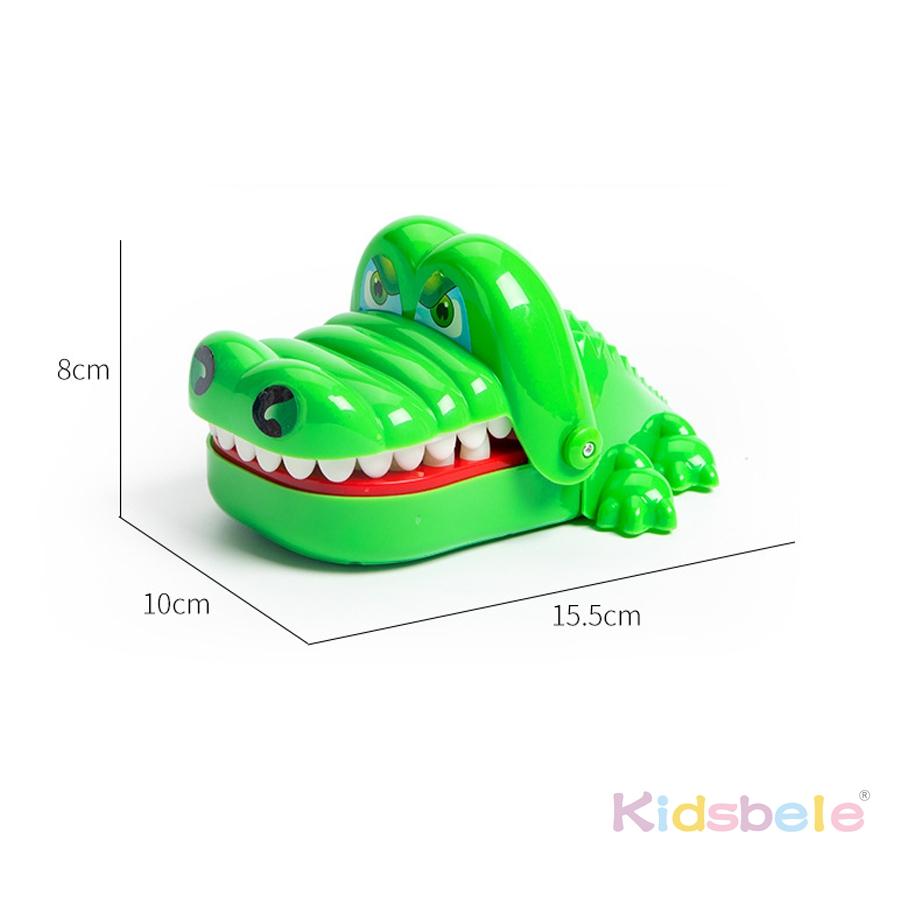 Забавная игра "Крокодил кусается", Игрушка-сюрприз с выпрыгивающими зубами, Интерактивная игра с неожиданной реакцией для детей и родителей
