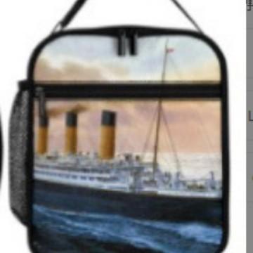 Мультяшная Анимация Сумка для Ланча Детская Полностью Напечатанная 3D Цифровая Термоизоляционная Сумка Портативная Сумка для Пикника на Открытом Воздухе
