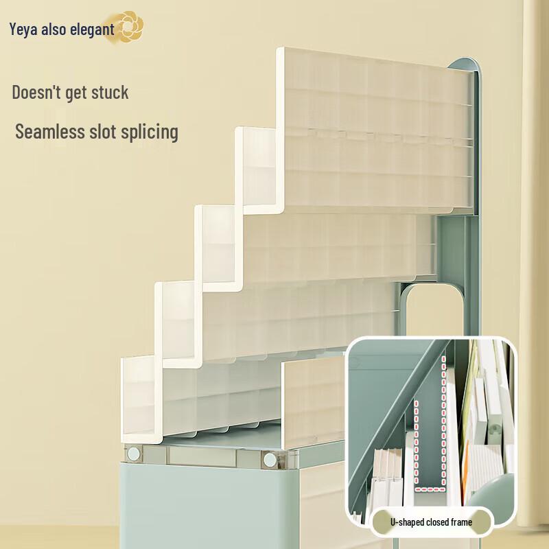 Yeya Kids Bookshelf and Toy Storage Rack