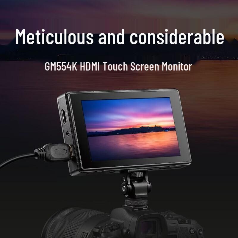 Godox GM55 5.5-inch 4K HDMI On-Camera Monitor