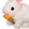 Realistic Bunny  with Sounds & Movements Walking Rabbit Educational  Jumping Twitching Shaking Ears Easter Gifts for Kids