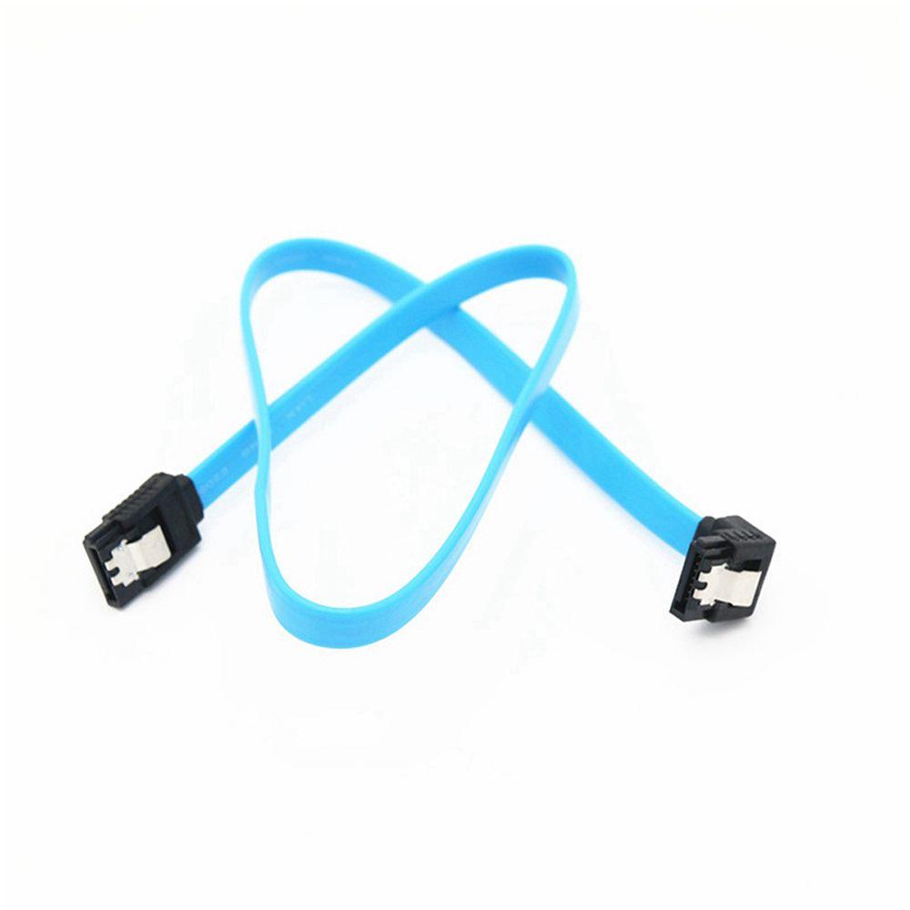 6.0 Gbps with Locking Data Cable Straight-Through Connector SATA  Connector Cable SSD Cable