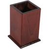 Yamako Wooden Square Chopstick Holder (High Brown) 187007