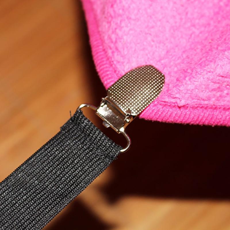 Премиум 4 X Треугольный держатель для подтяжек Ремни-держатели для простыни матраса Кровати Зажимы Застежки для надежной фиксации постельного белья