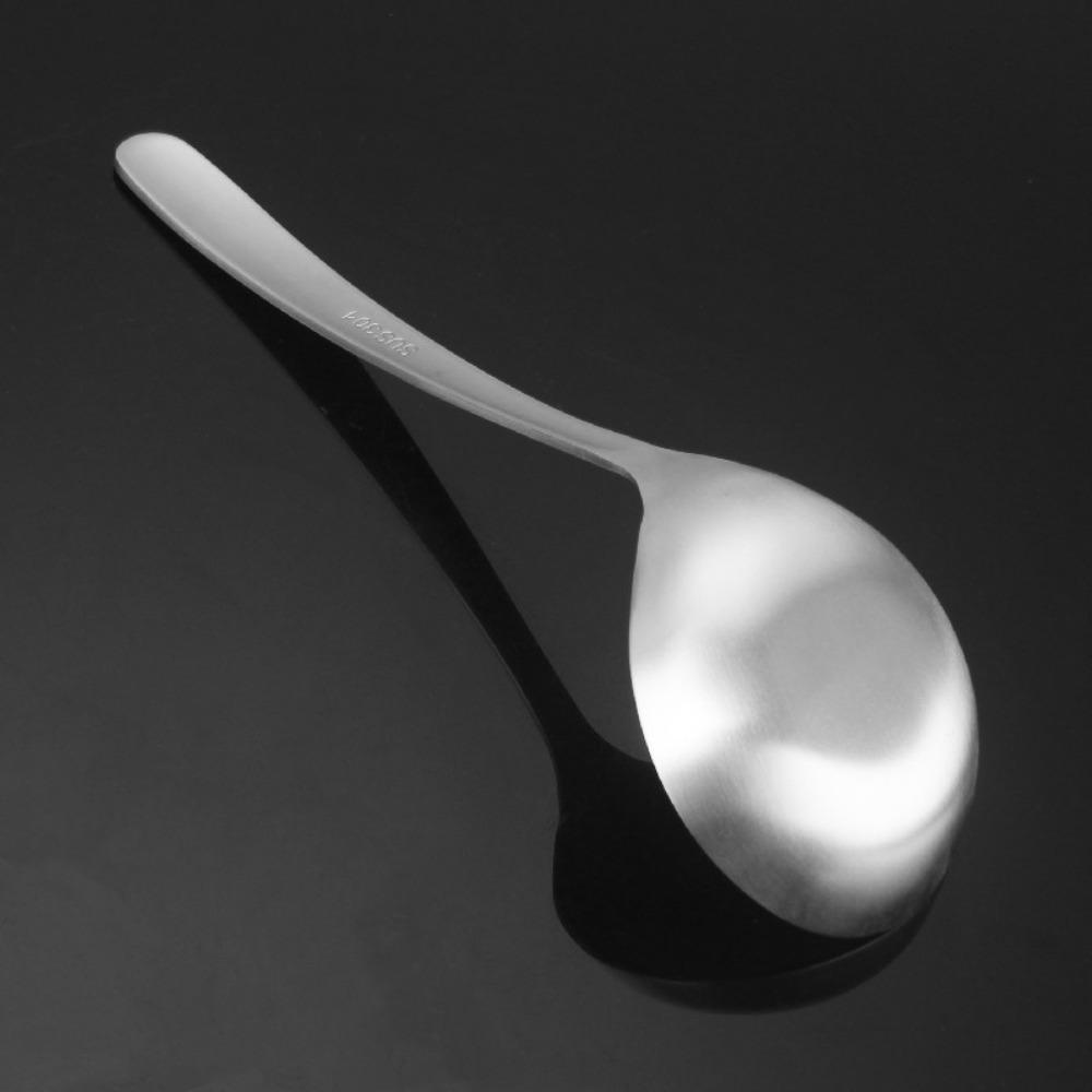 Large Size Tablespoon Long Handle Big Soup Spoon Tableware Serving Spoon  Restaurant